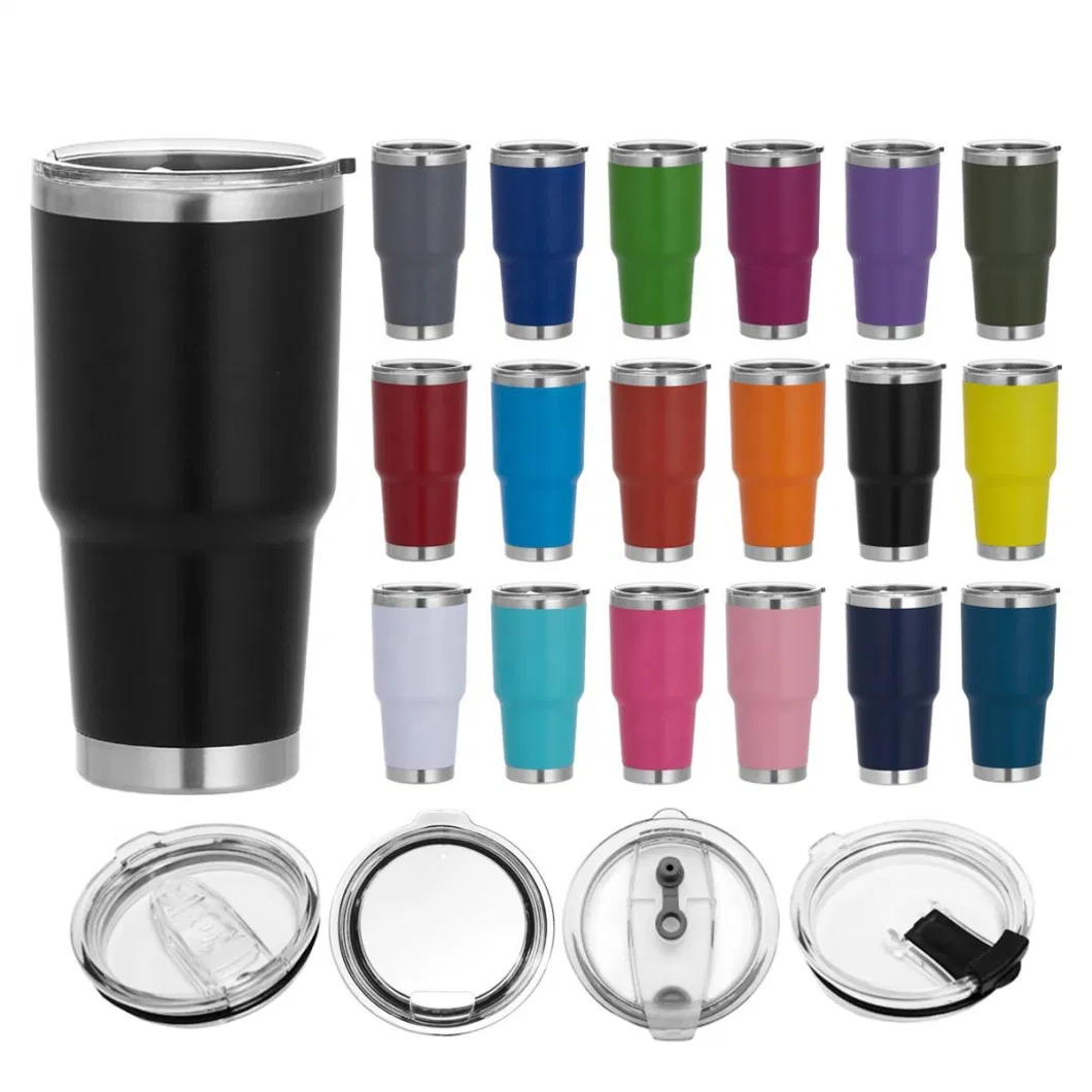 Amazon Hot Sell 30 Oz Vacuum Insulated Stainless Steel Travel Tumbler for Promotion